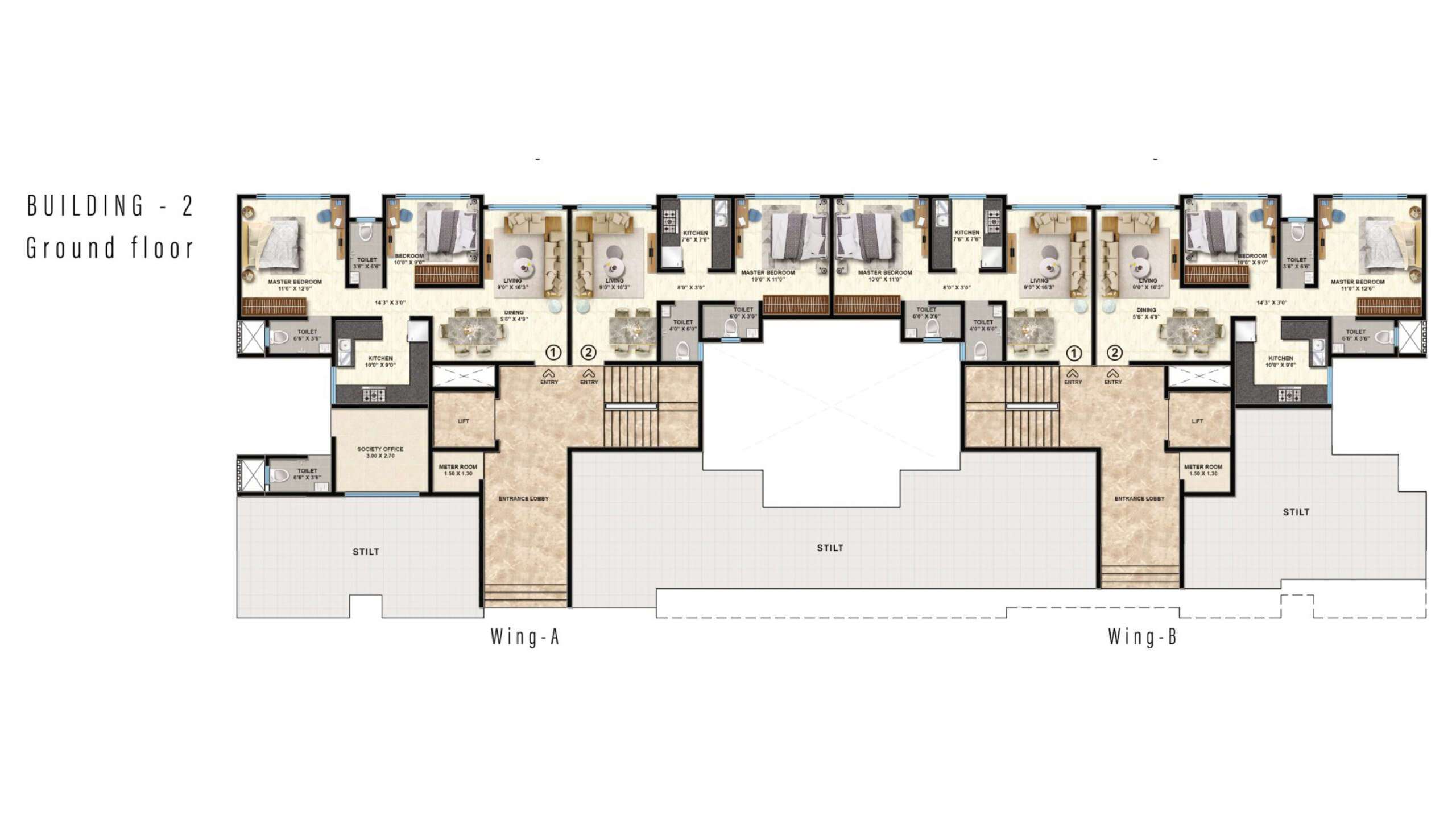 flamingo residency no 2